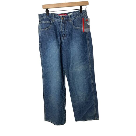 Unionbay size 7 Juniors womens/girls stove pipe cargo wide leg straight vtg y2k‎ - Picture 2 of 4